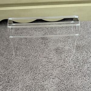 Transparent Acrylic Storage Rack